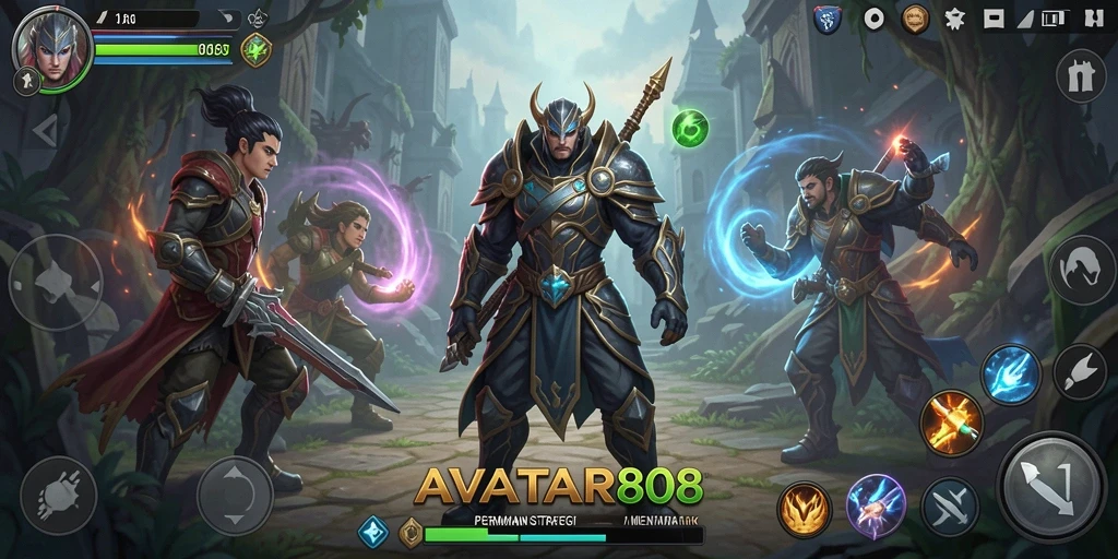 Tangkapan layar menampilkan gameplay strategis yang mendebarkan.