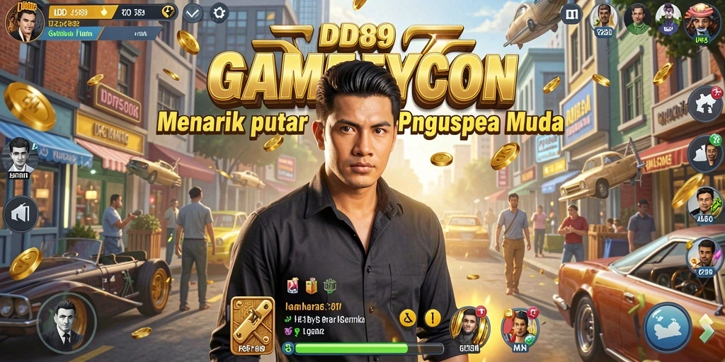 Tangkapan layar utama IDR89 menampilkan gameplay Tycoon penuh strategi.