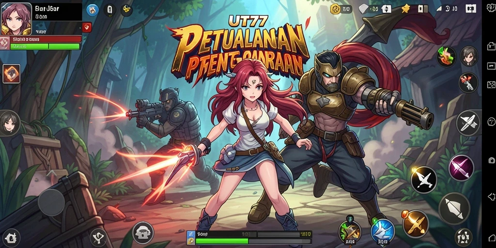 Gameplay menarik dari UT77 dengan karakter Anime yang dinamis.